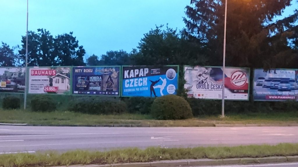 Billboard KAPAP CZECH 2020 - ČESKÉ BUDĚJOVICE