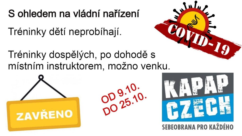 Vládní nařízení na COVID ze dne 8.10.2020